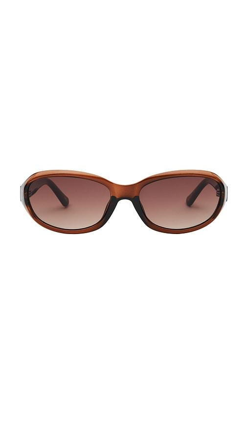 otra elsa sunglasses in brown.
