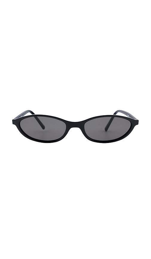 otra hazel sunglasses in black.