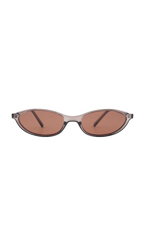 otra hazel sunglasses in brown.