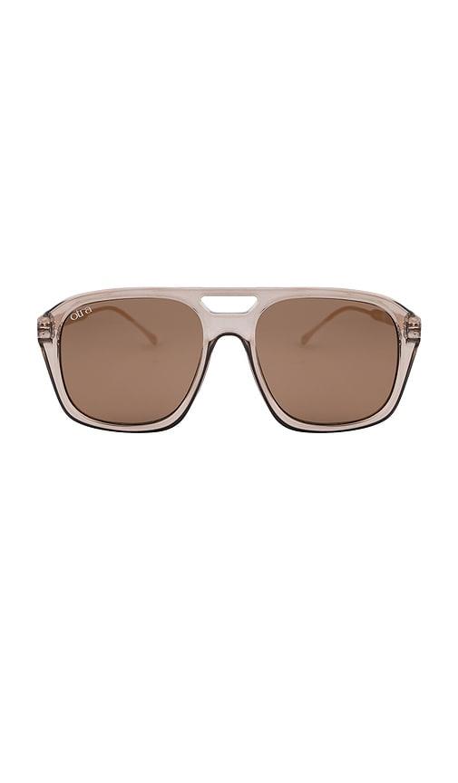 otra reina sunglasses in brown.