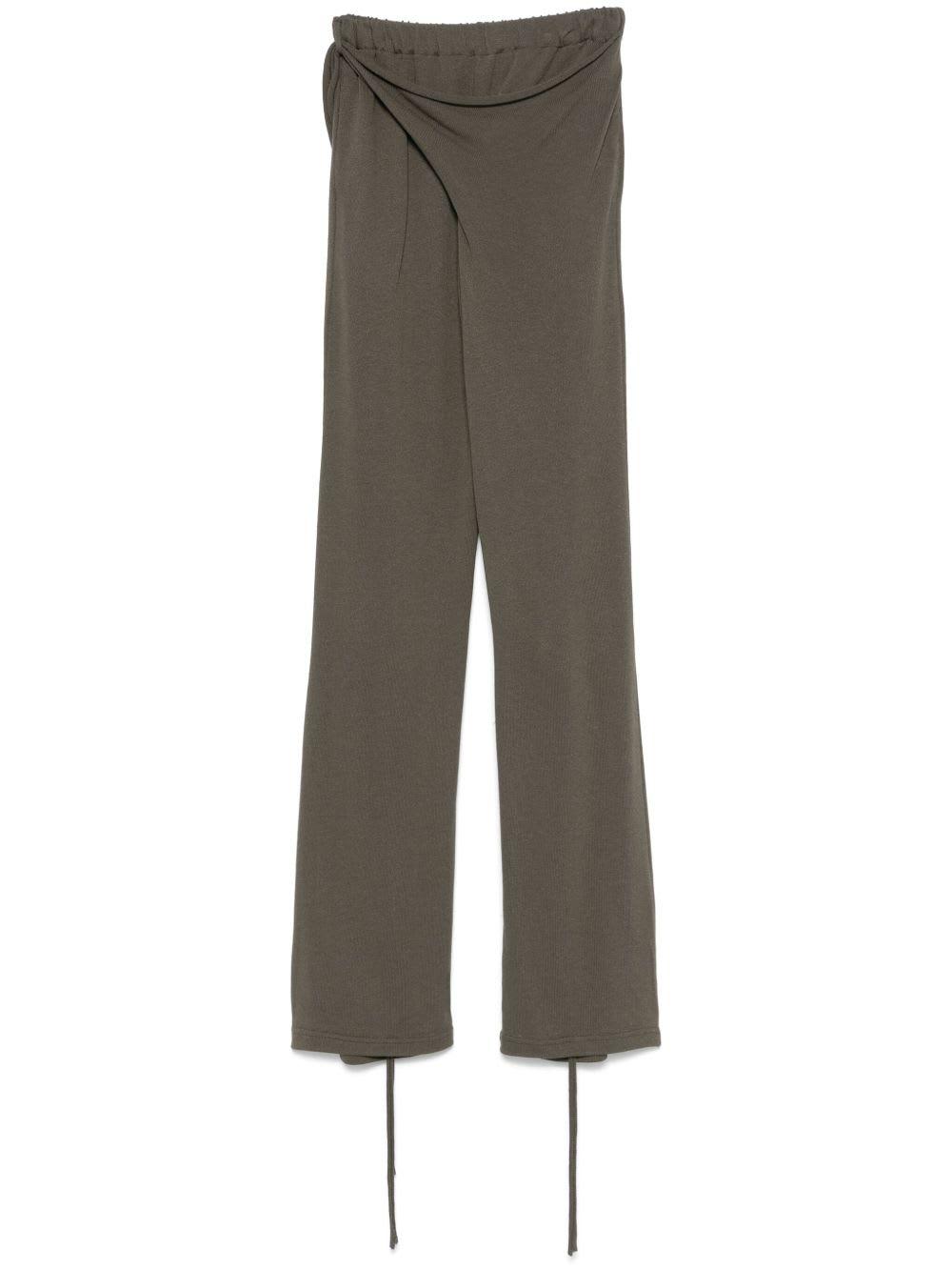 ottolinger linen blend trousers