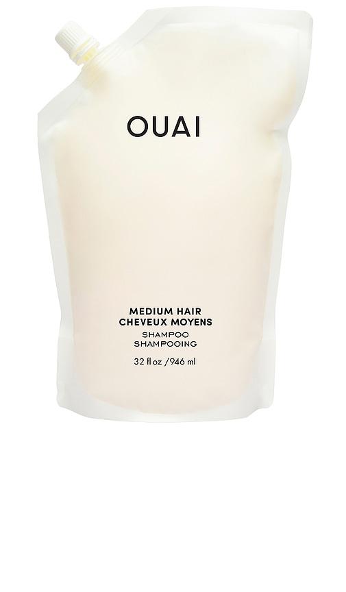 ouai medium shampoo refill pouch in beauty: na.