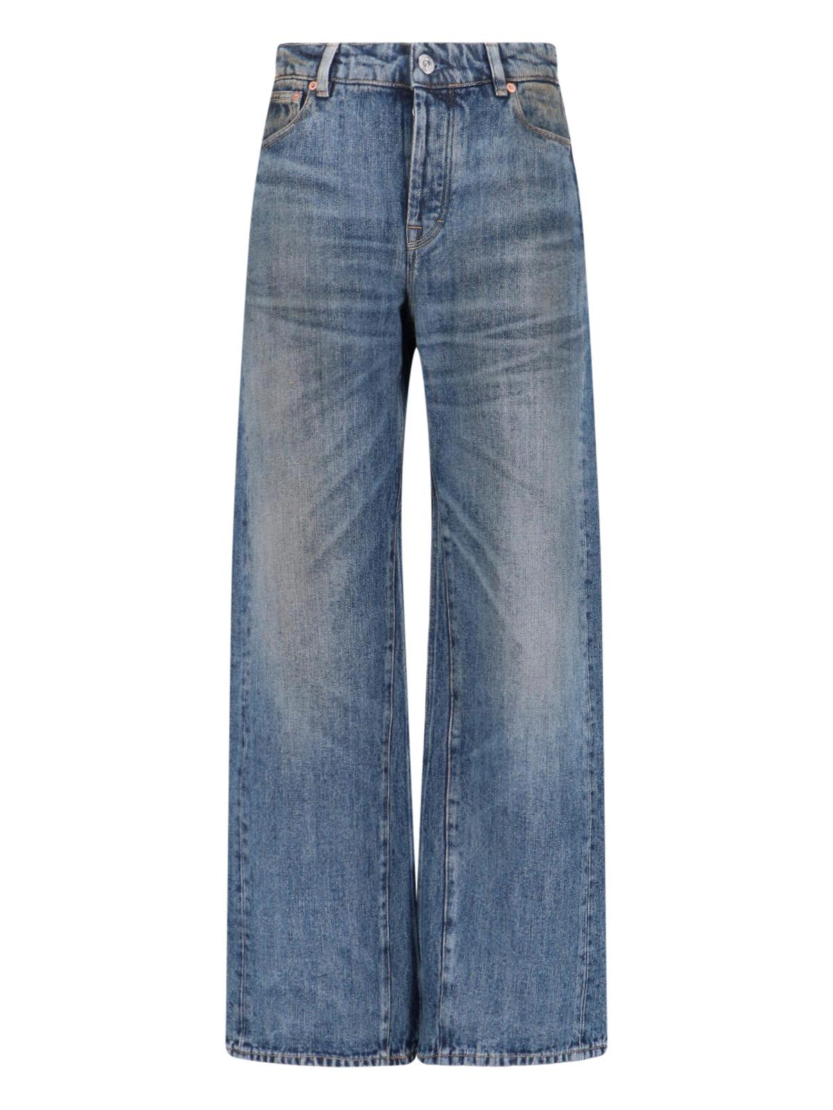 our legacy jeans blue cotton - women