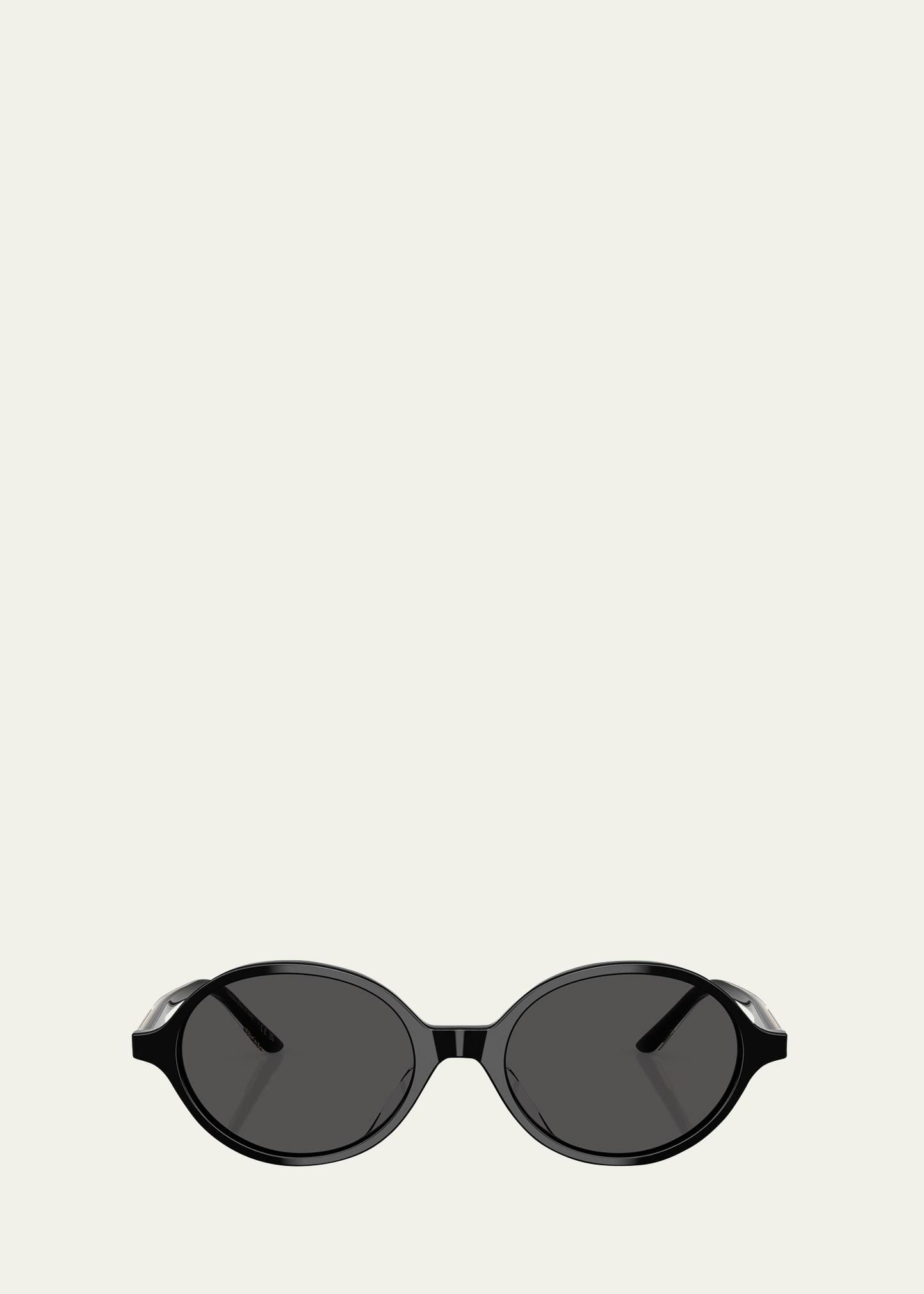 ov5574su oval acetate sunglasses