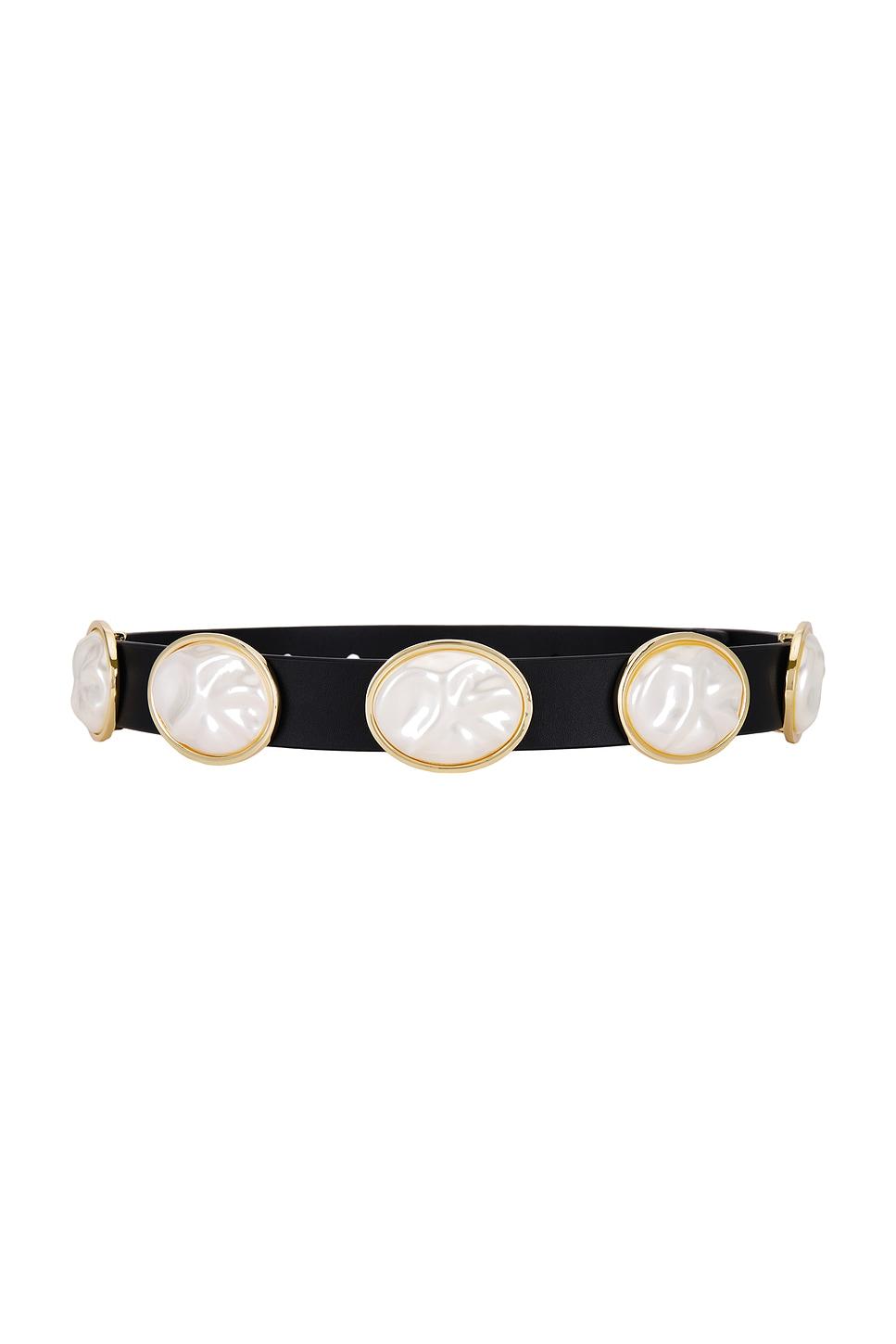 oval pearl station belt