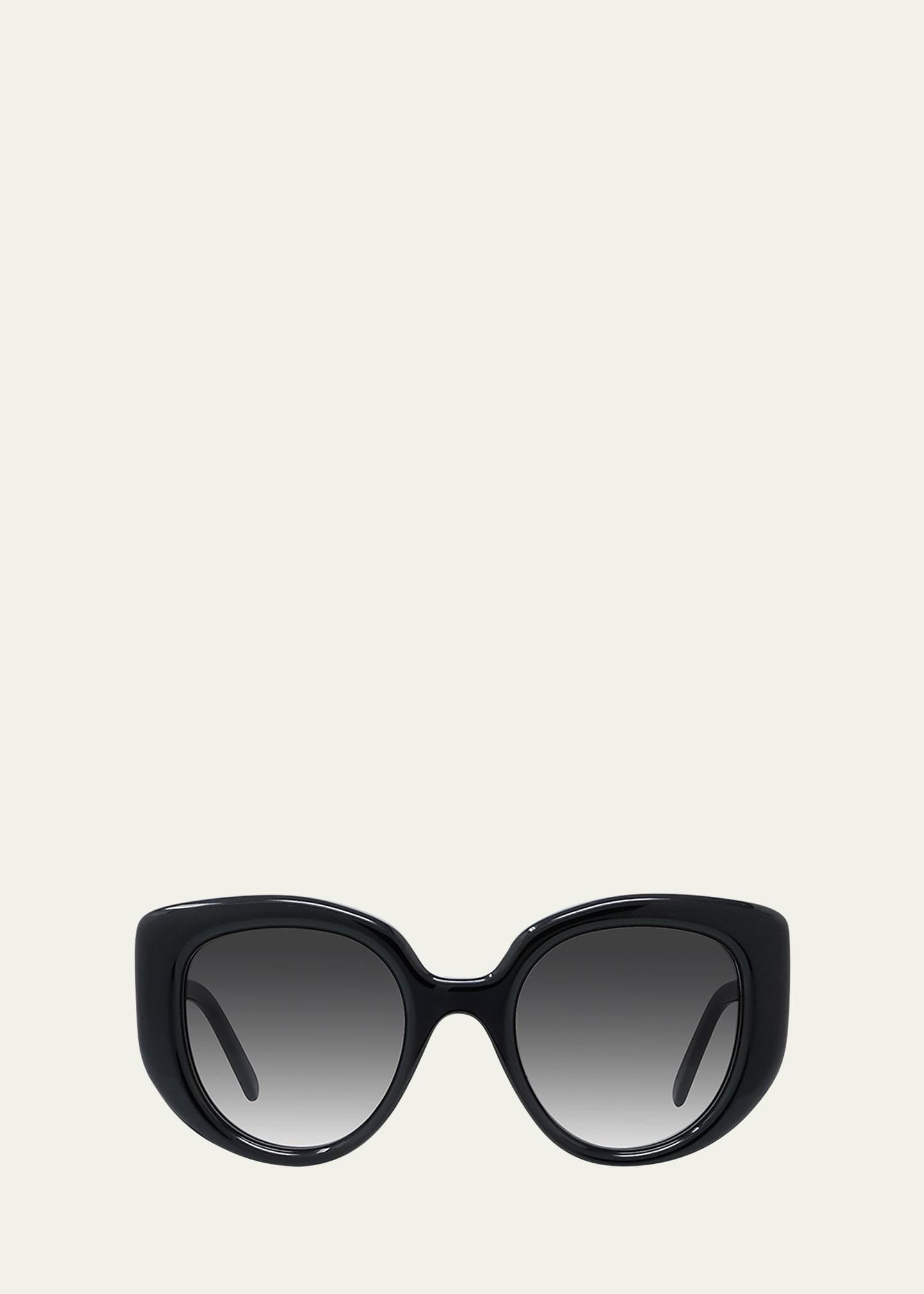 oversized acetate butterfly sunglasses