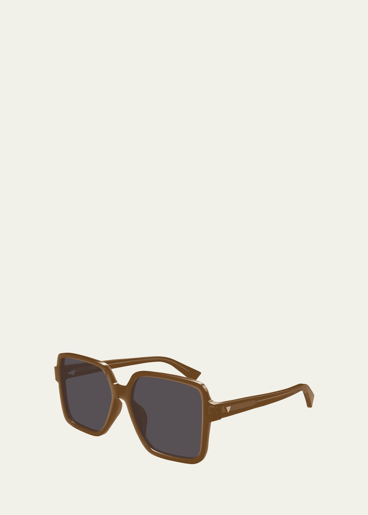 oversized acetate square sunglasses