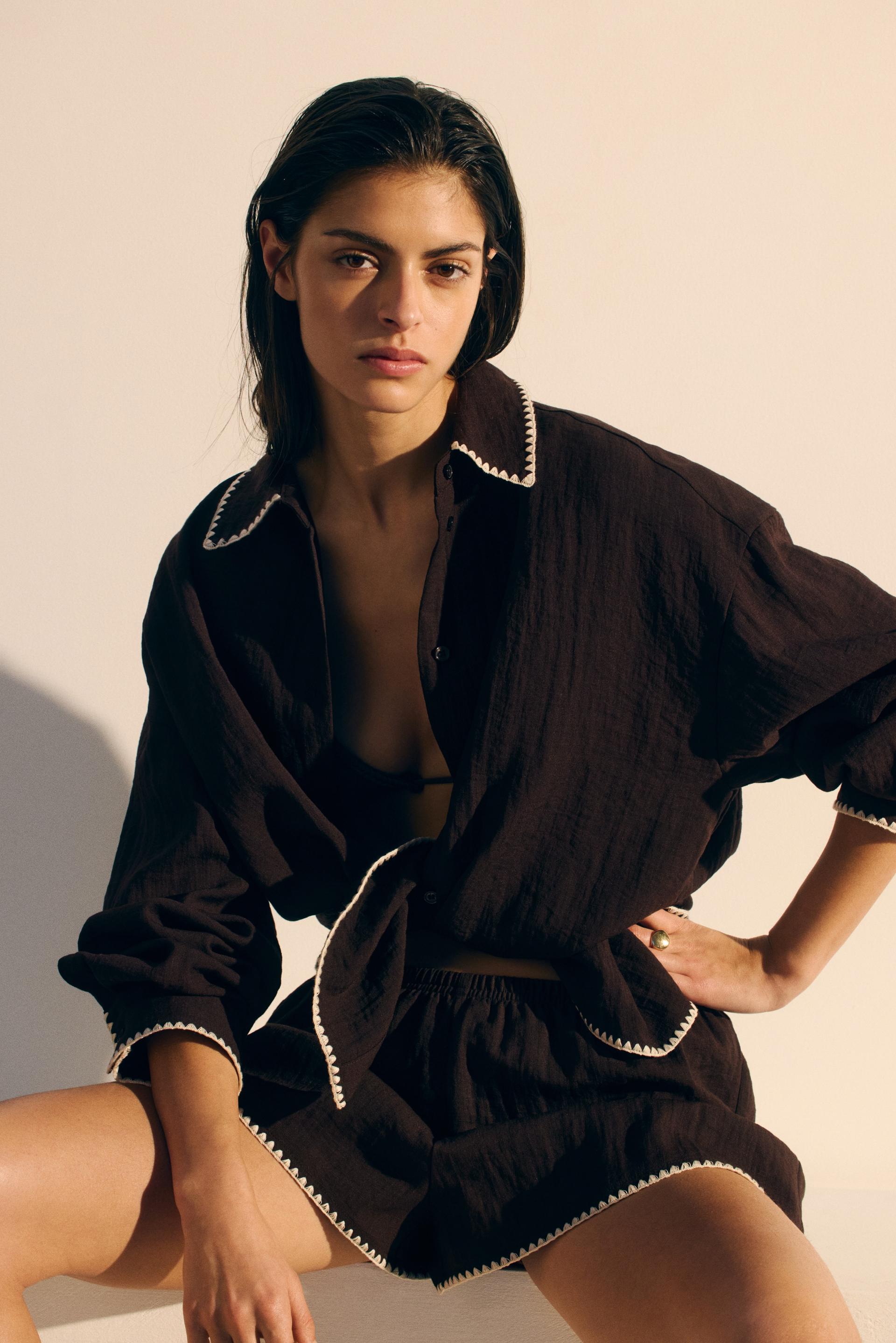 oversized beach shirt
