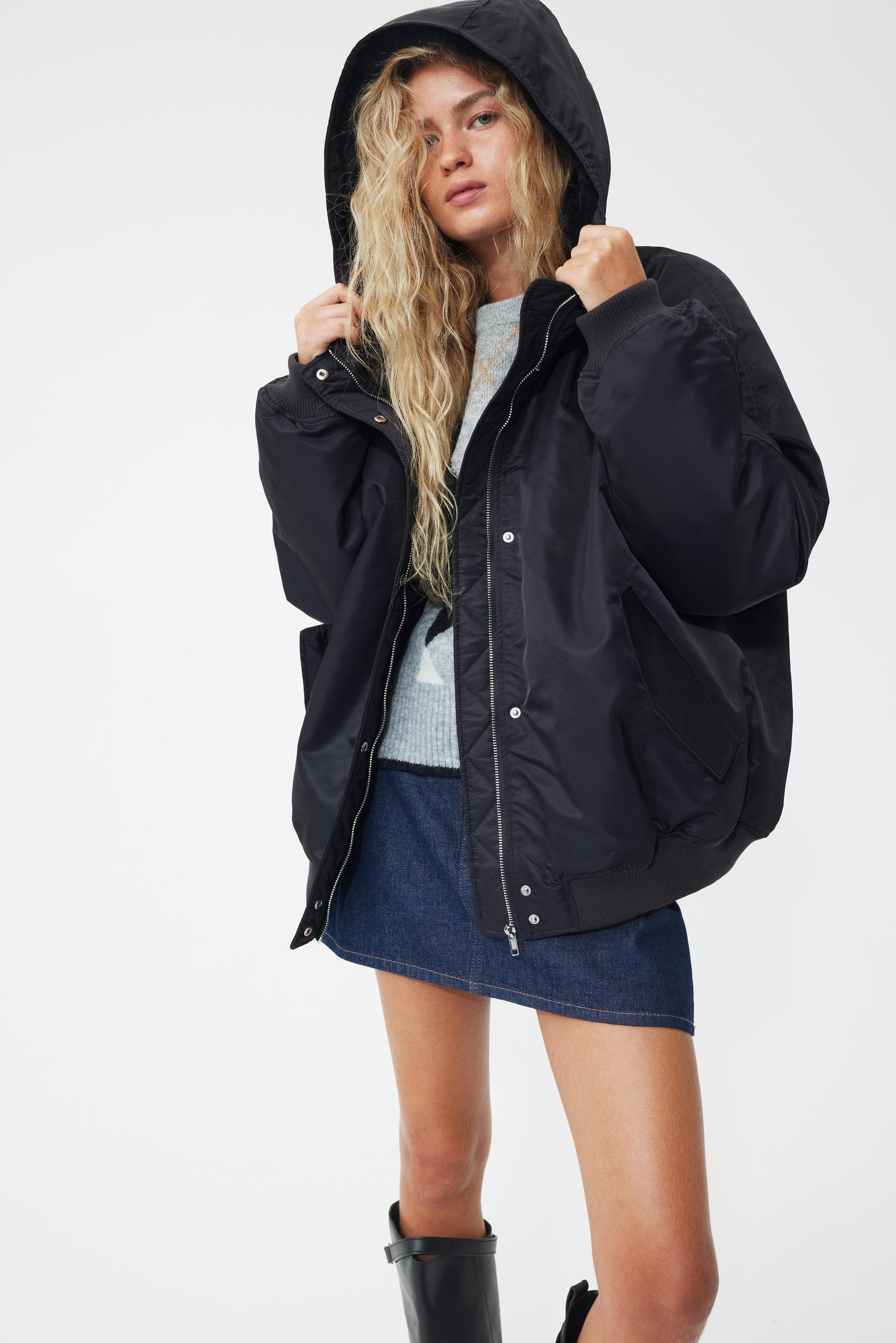 oversized bomber jacket
