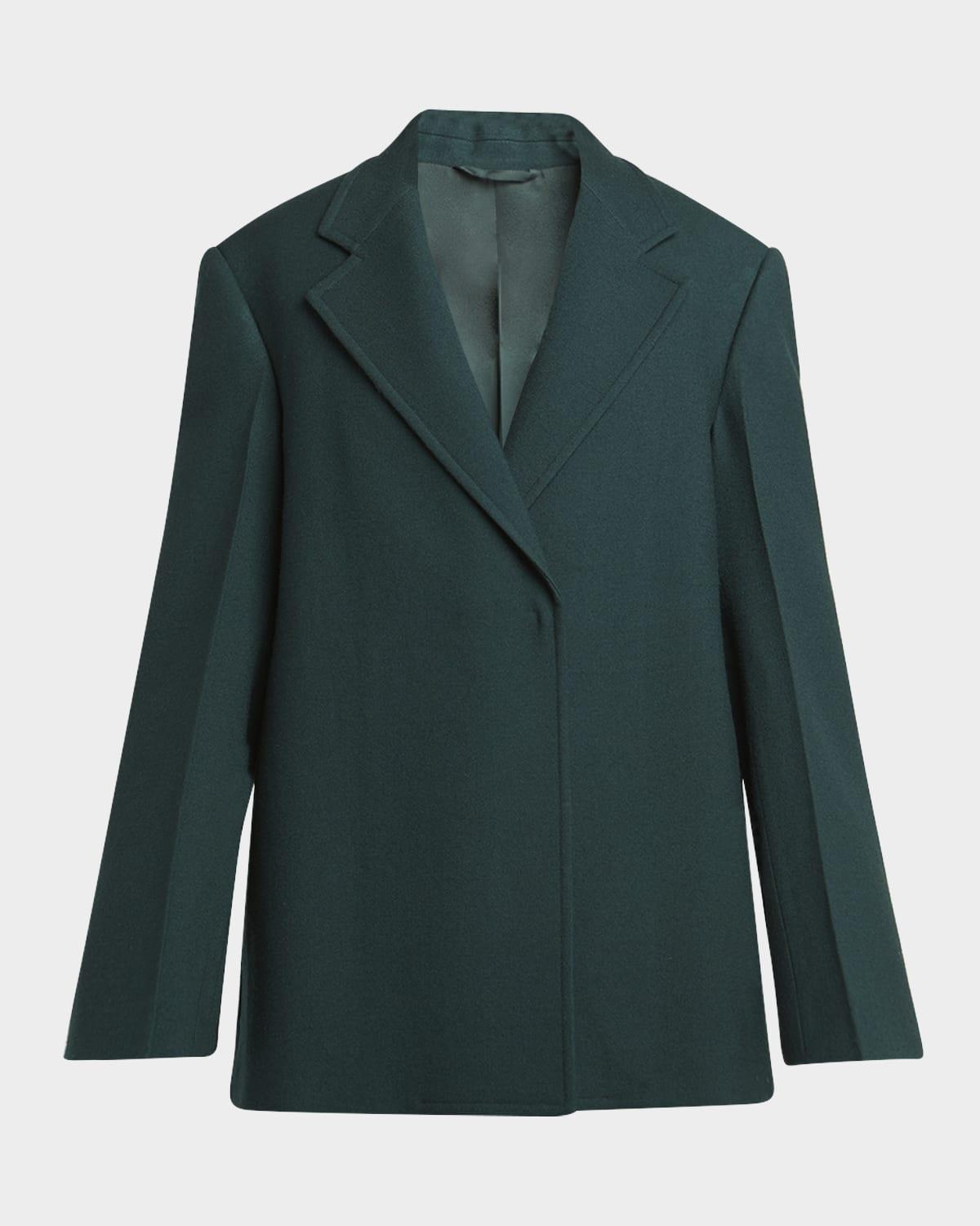 oversized boxy short coat