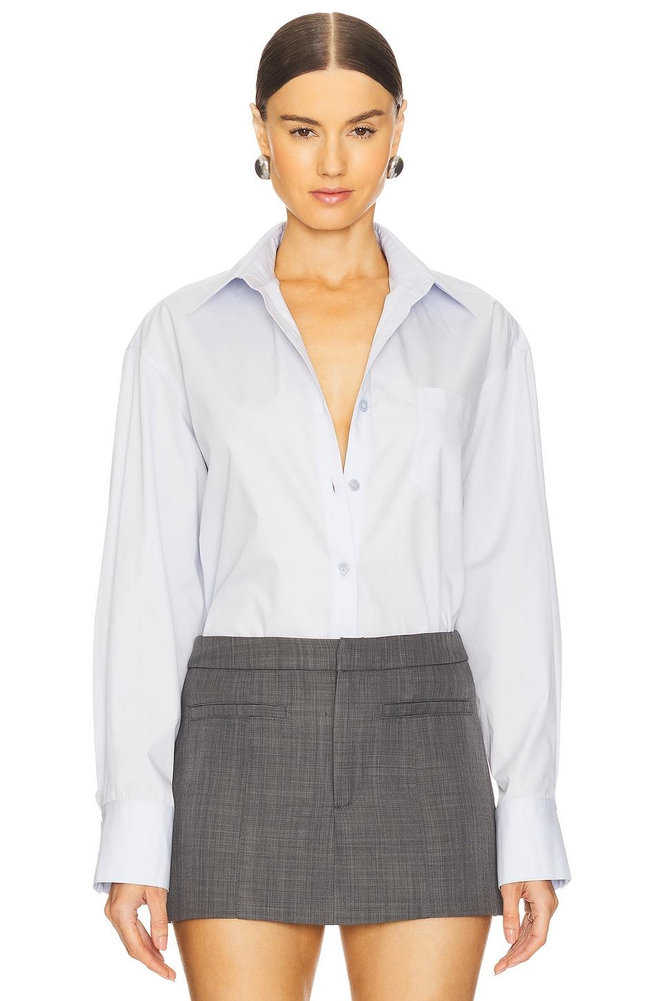 oversized button down shirt