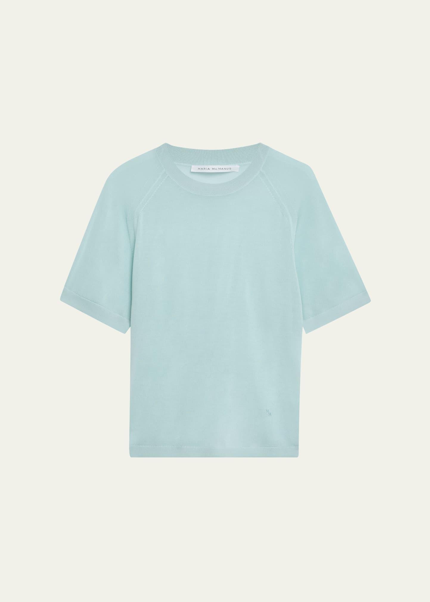 oversized cashmere t-shirt