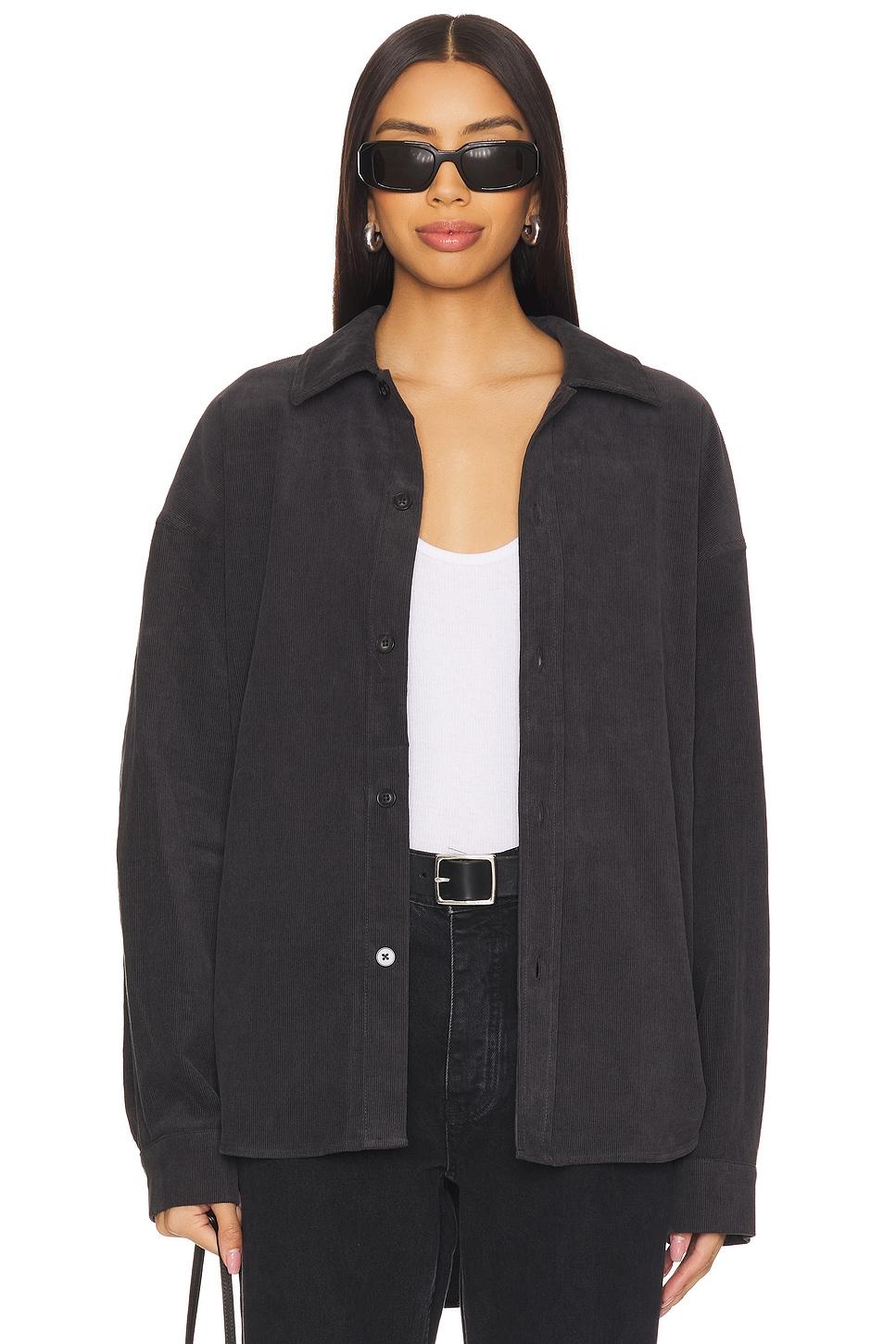 oversized corduroy shirt