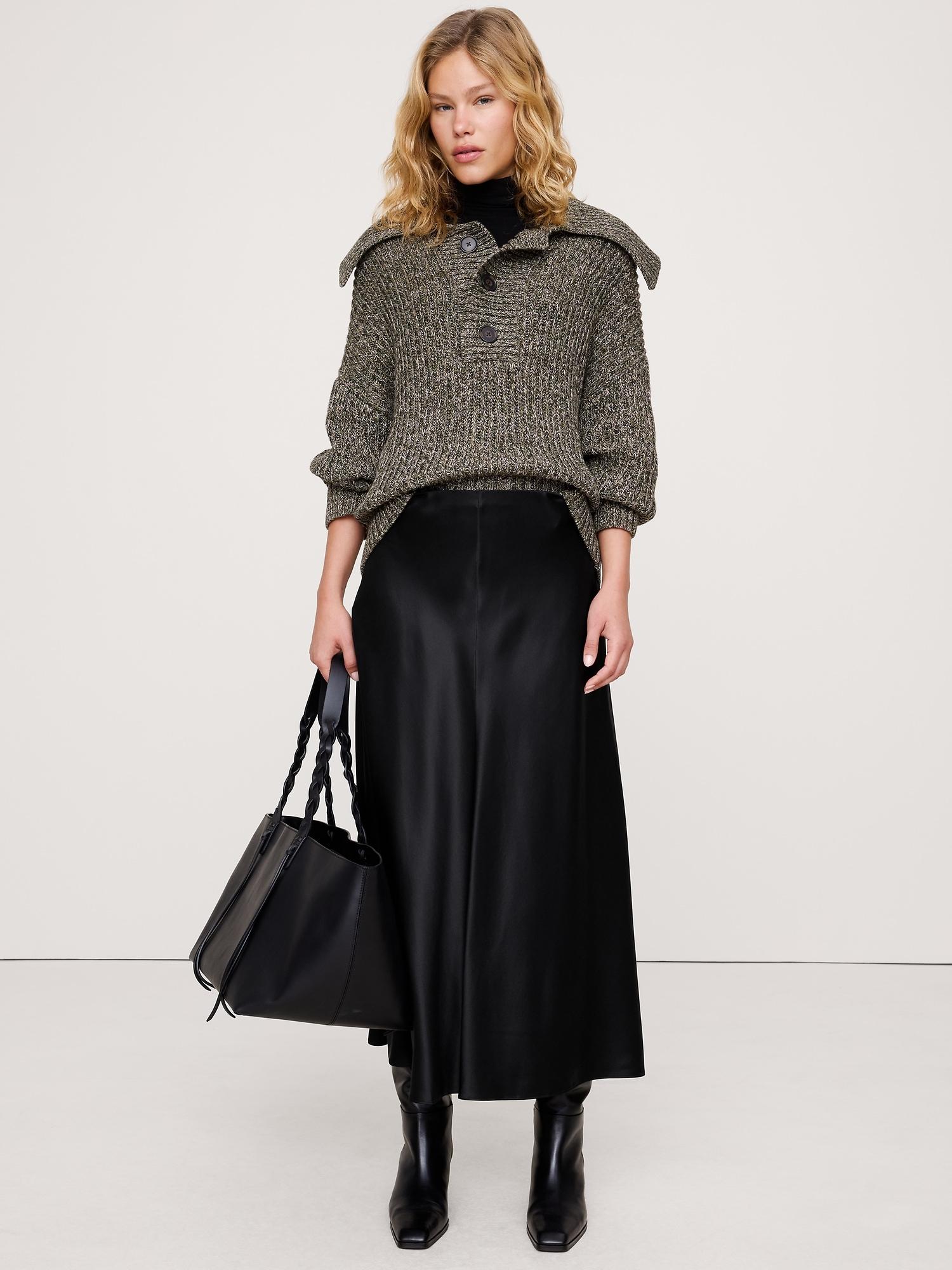 oversized cotton sailor sweater