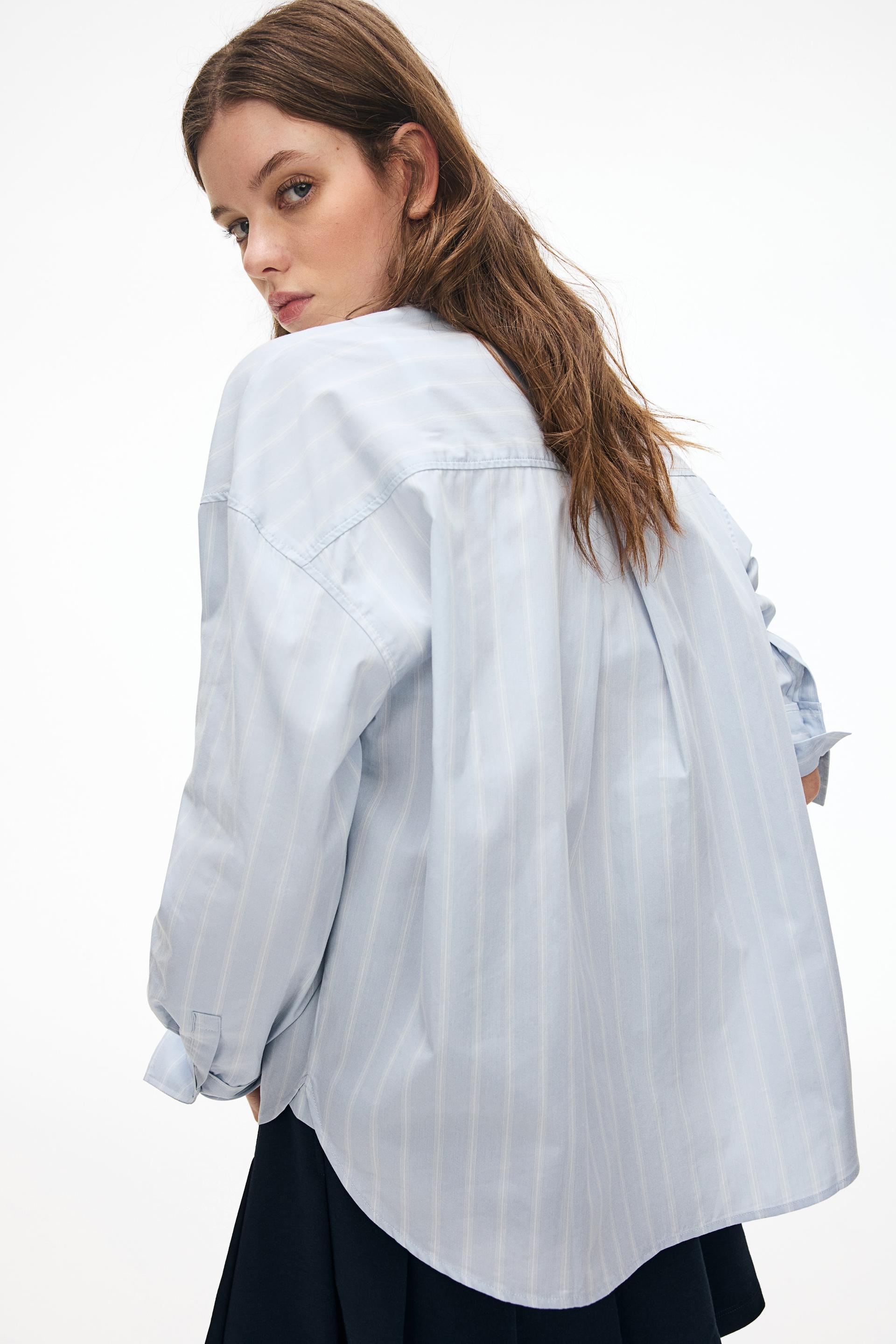 oversized cotton shirt