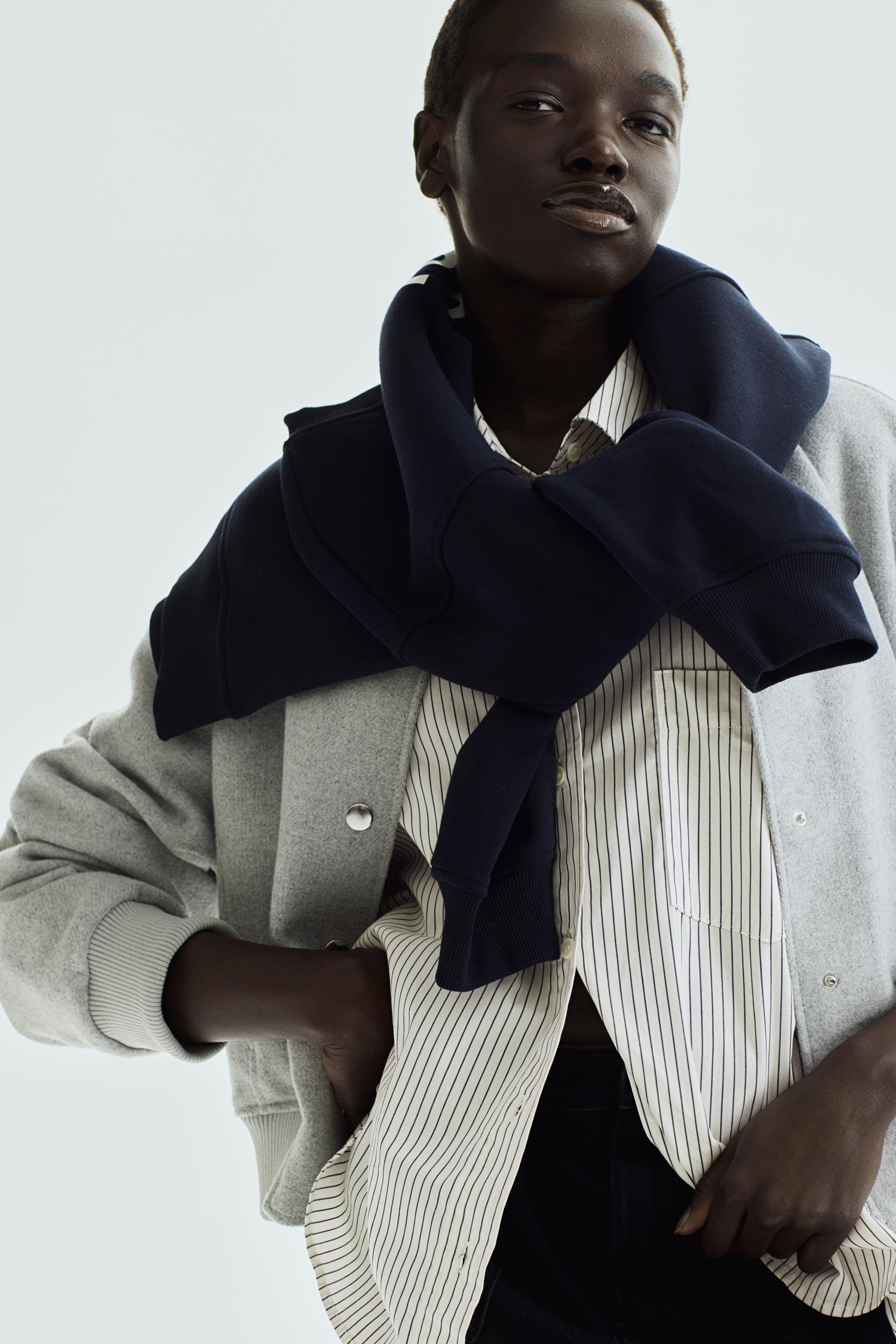oversized cotton shirt
