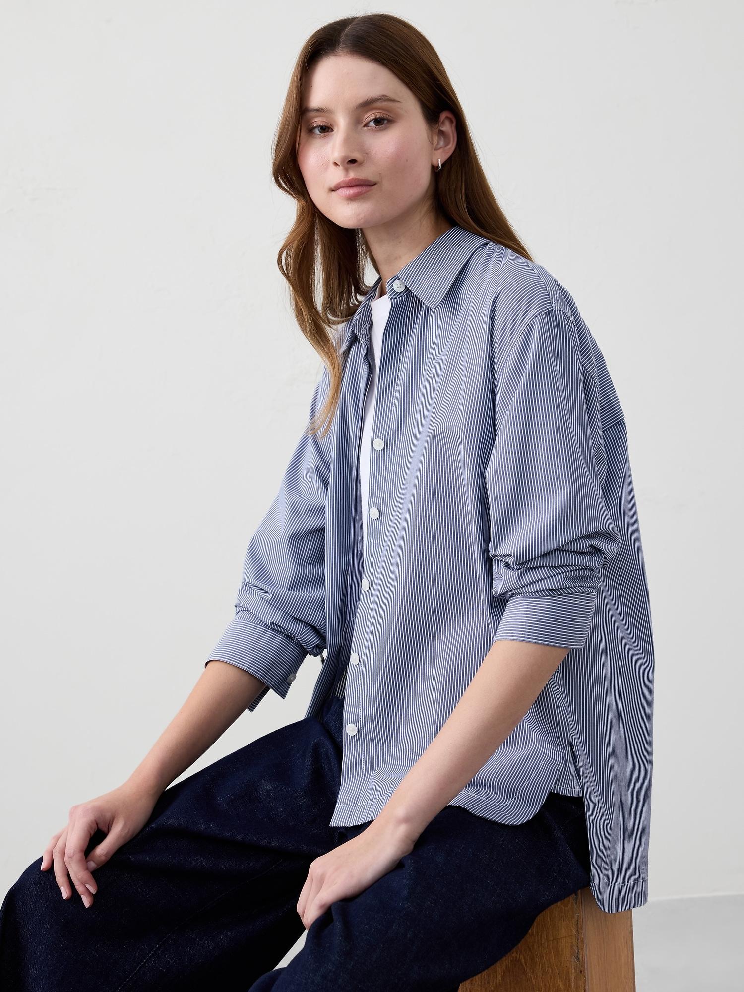 oversized cotton shirt