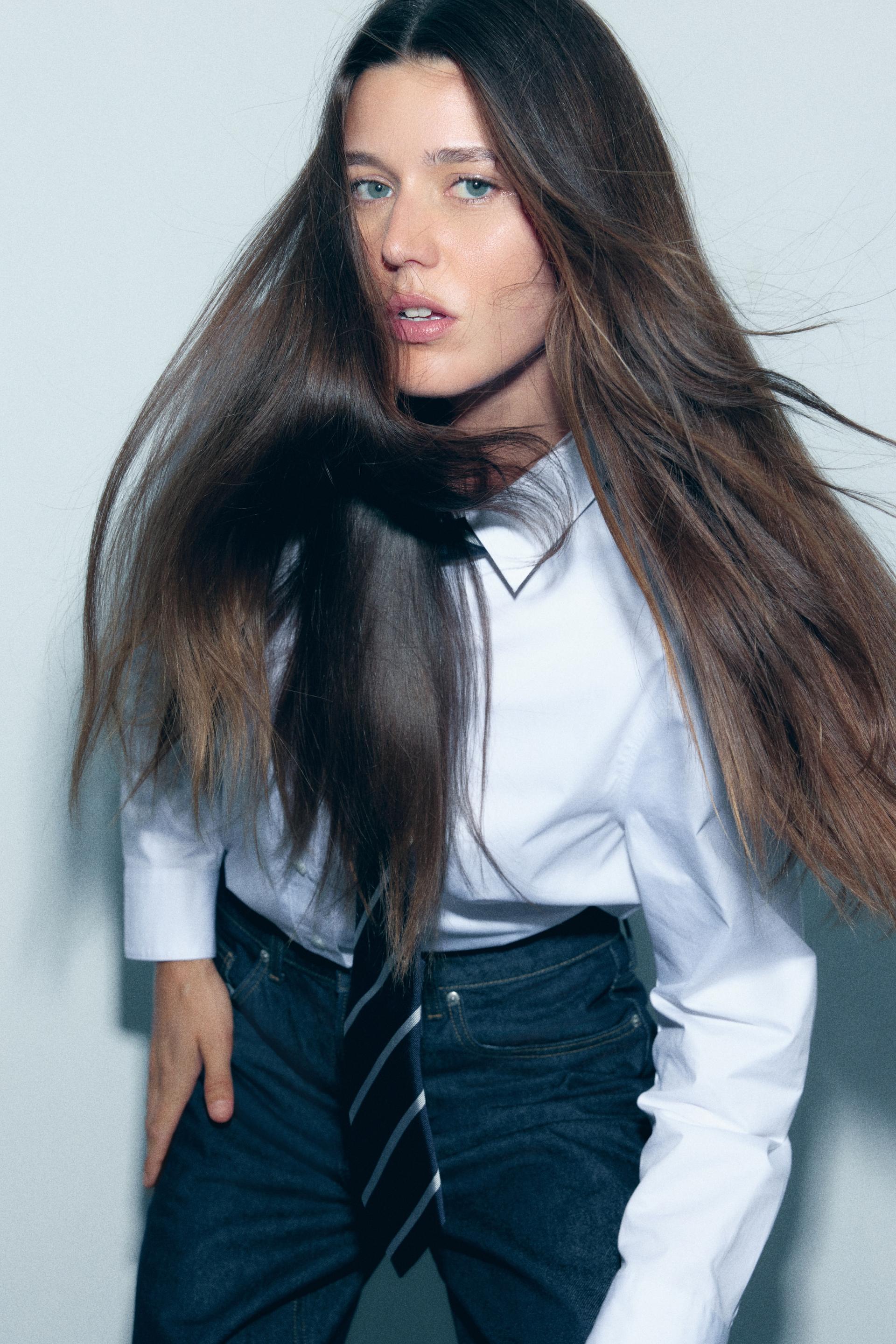 oversized cotton shirt