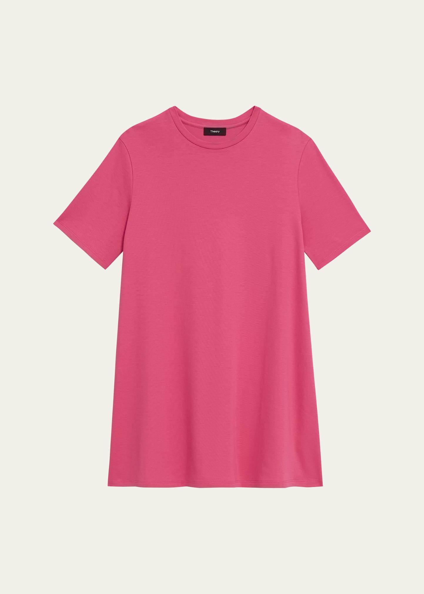 oversized cotton tee mini dress
