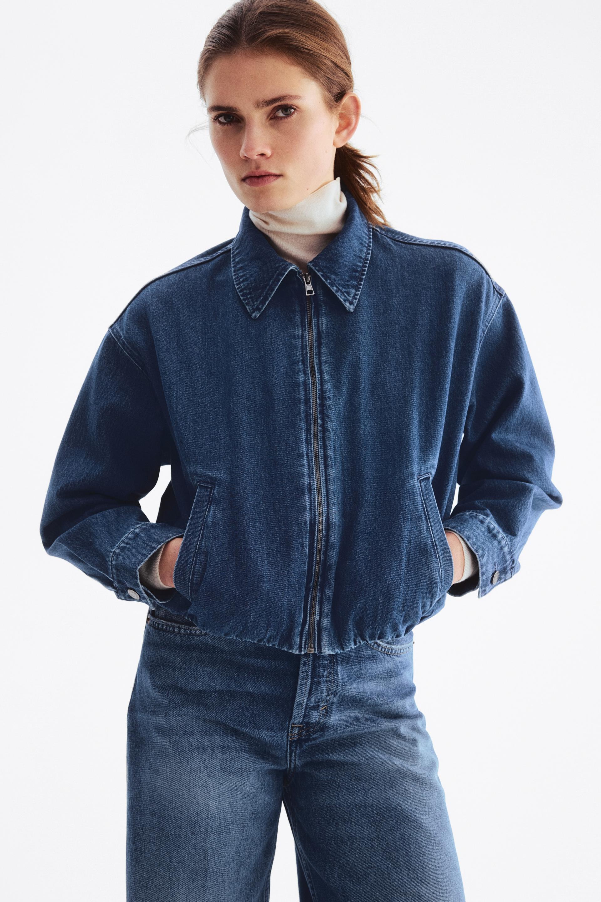 oversized denim jacket