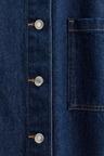 oversized denim shirt