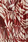 oversized drawstring-detail dress