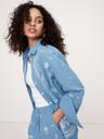 oversized embroidered tencel™-linen shirt