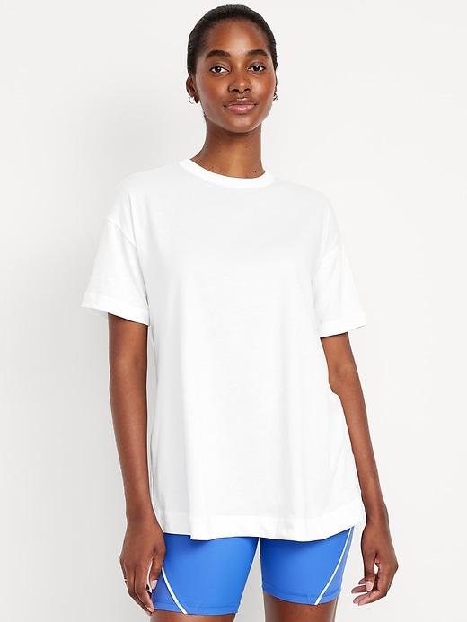 oversized everywear tunic t-shirt