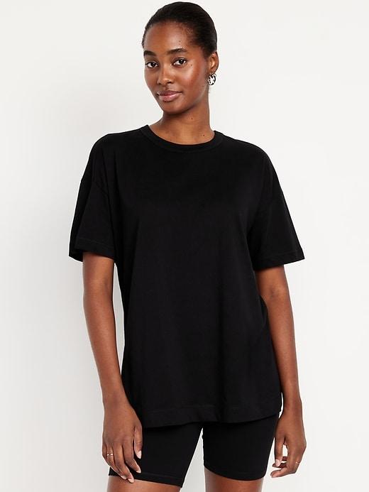 oversized everywear tunic t-shirt