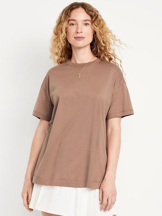 oversized everywear tunic t-shirt