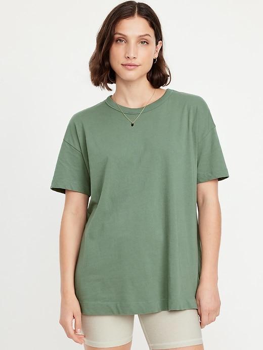 oversized everywear tunic t-shirt