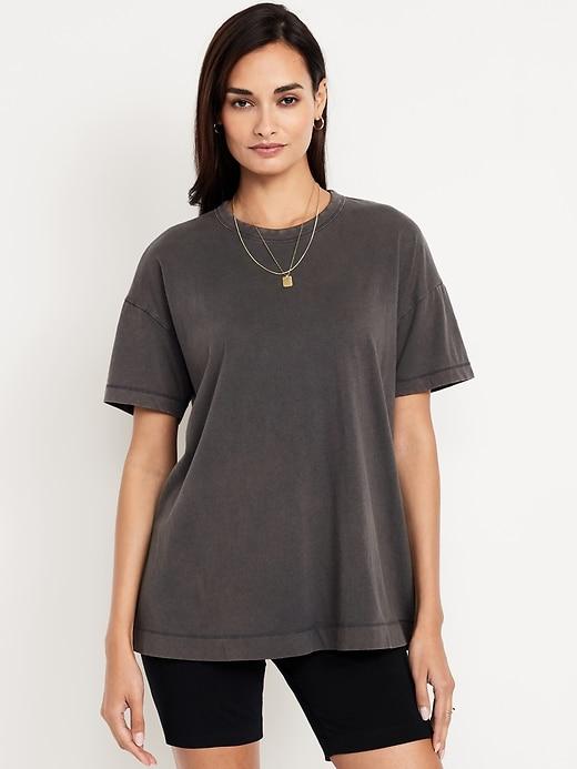 oversized everywear tunic t-shirt