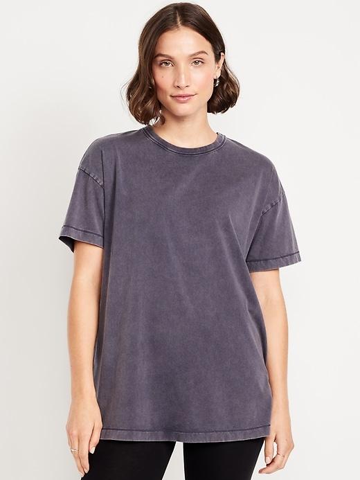 oversized everywear tunic t-shirt