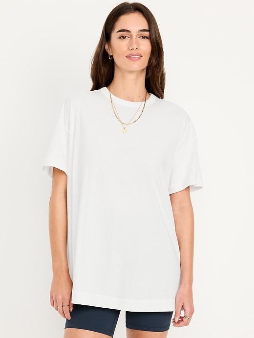 oversized everywear tunic t-shirt