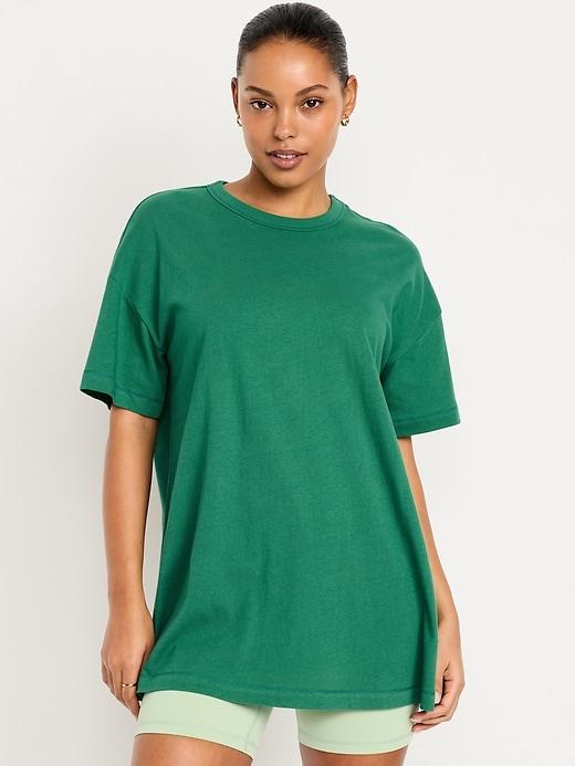 oversized everywear tunic t-shirt
