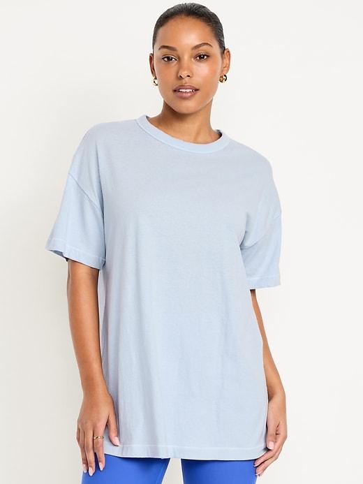 oversized everywear tunic t-shirt
