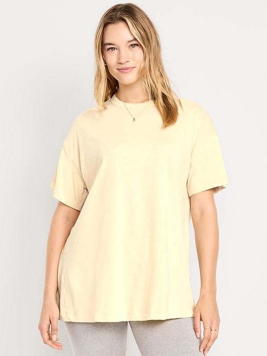oversized everywear tunic t-shirt