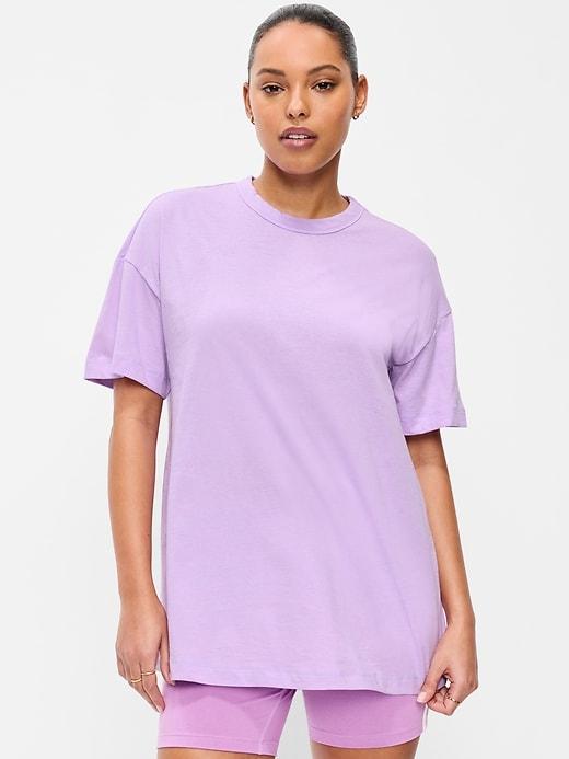 oversized everywear tunic t-shirt