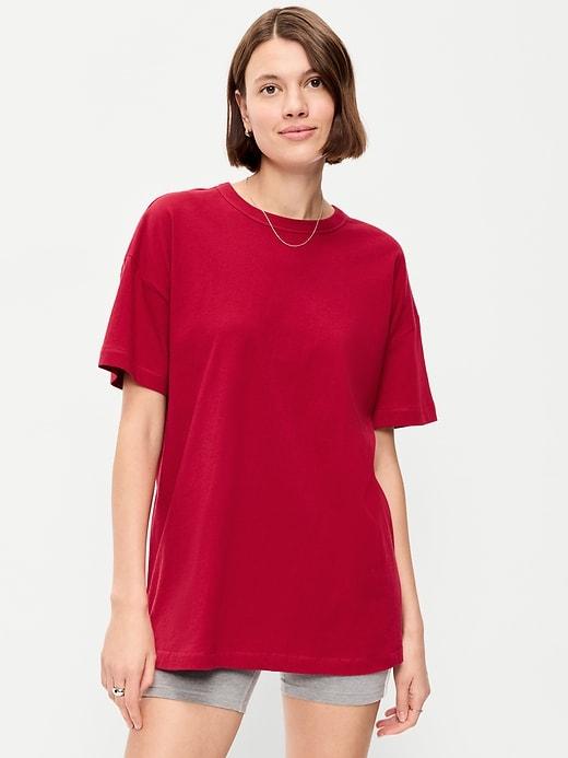 oversized everywear tunic t-shirt