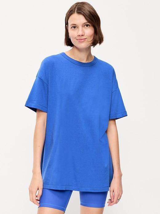 oversized everywear tunic t-shirt