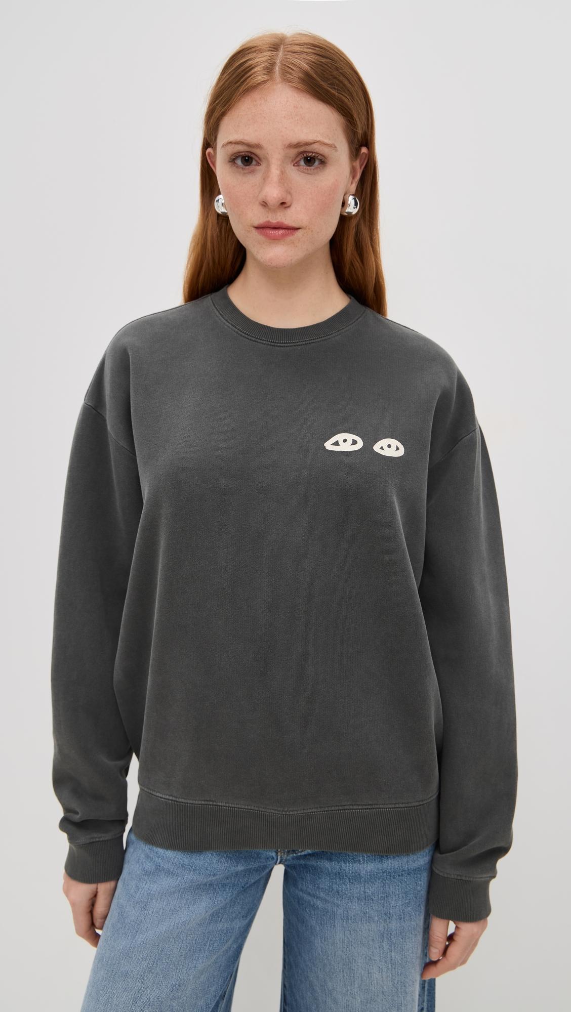 oversized eyes sweatshirt