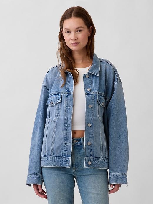 oversized icon denim jacket