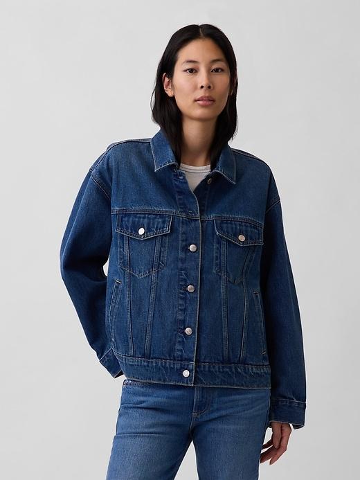 oversized icon denim jacket