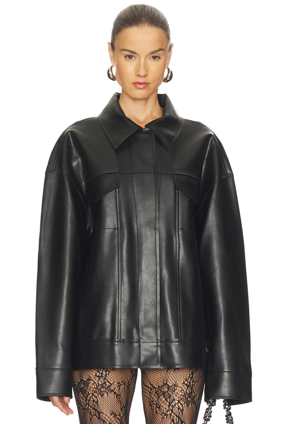 oversized jean jacket