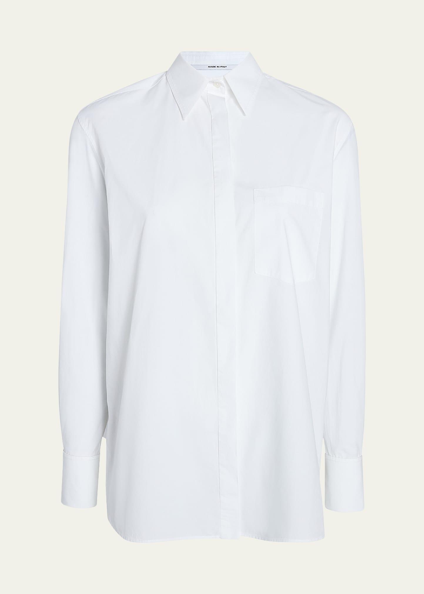 oversized men's-inspired shirt