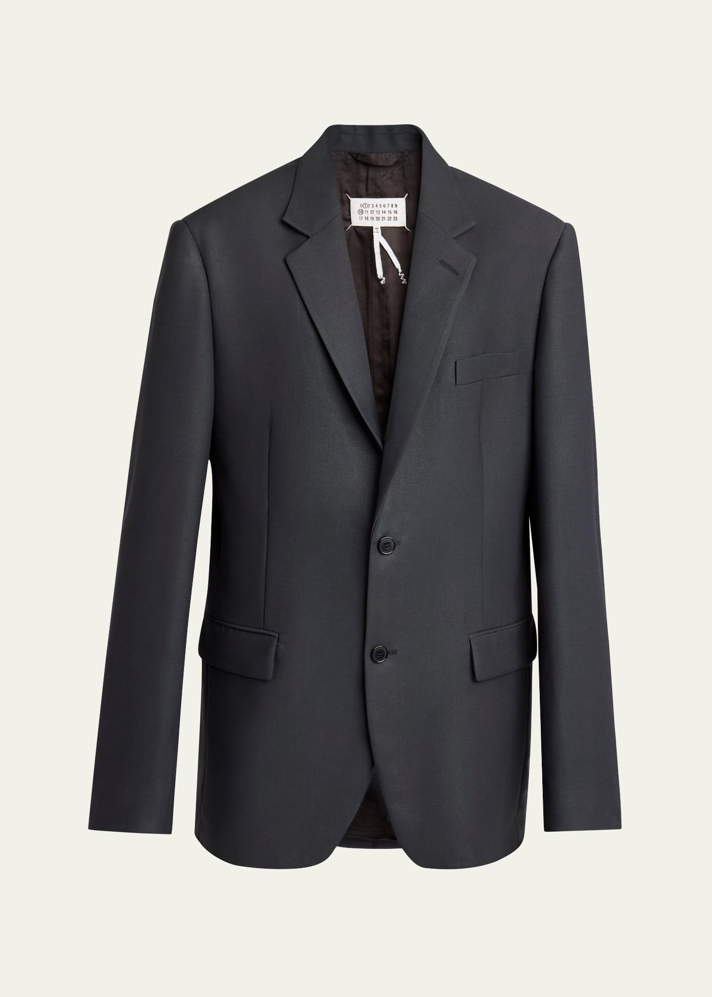 oversized mohair wool jacket