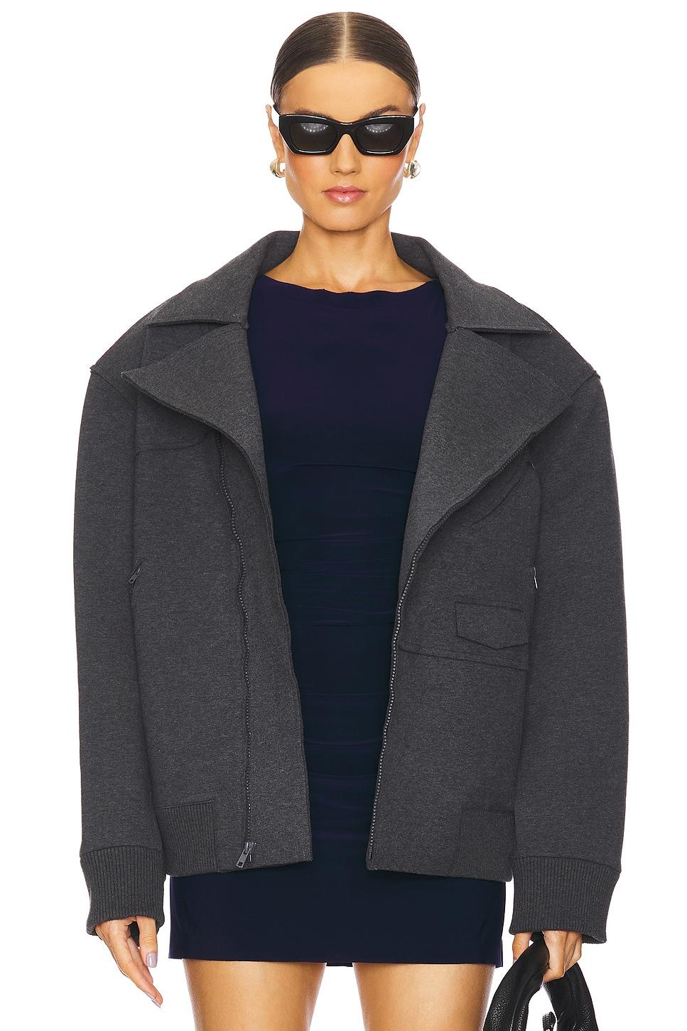 oversized moto jacket