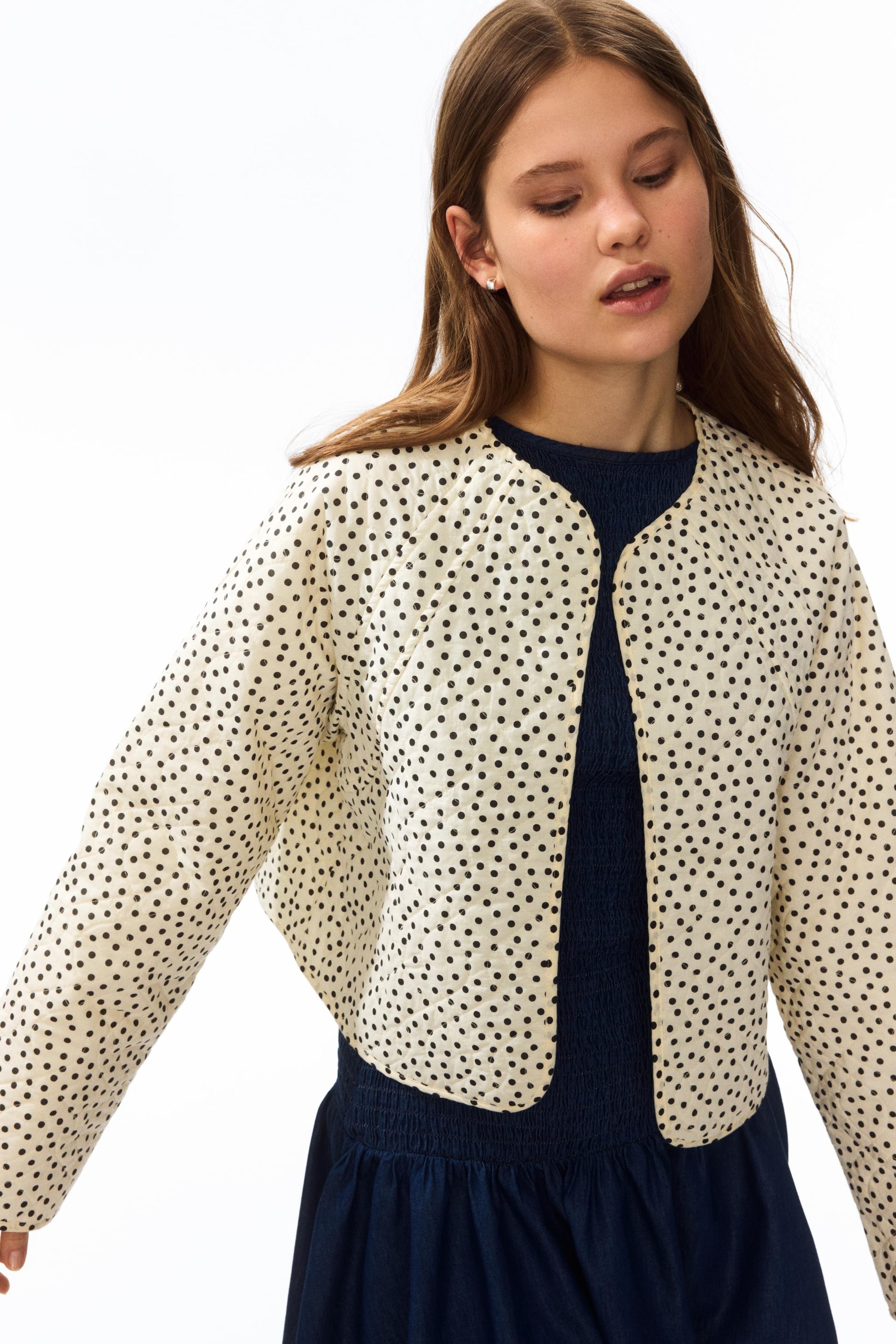 oversized quilted jacket
