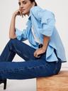 oversized side-split shirt