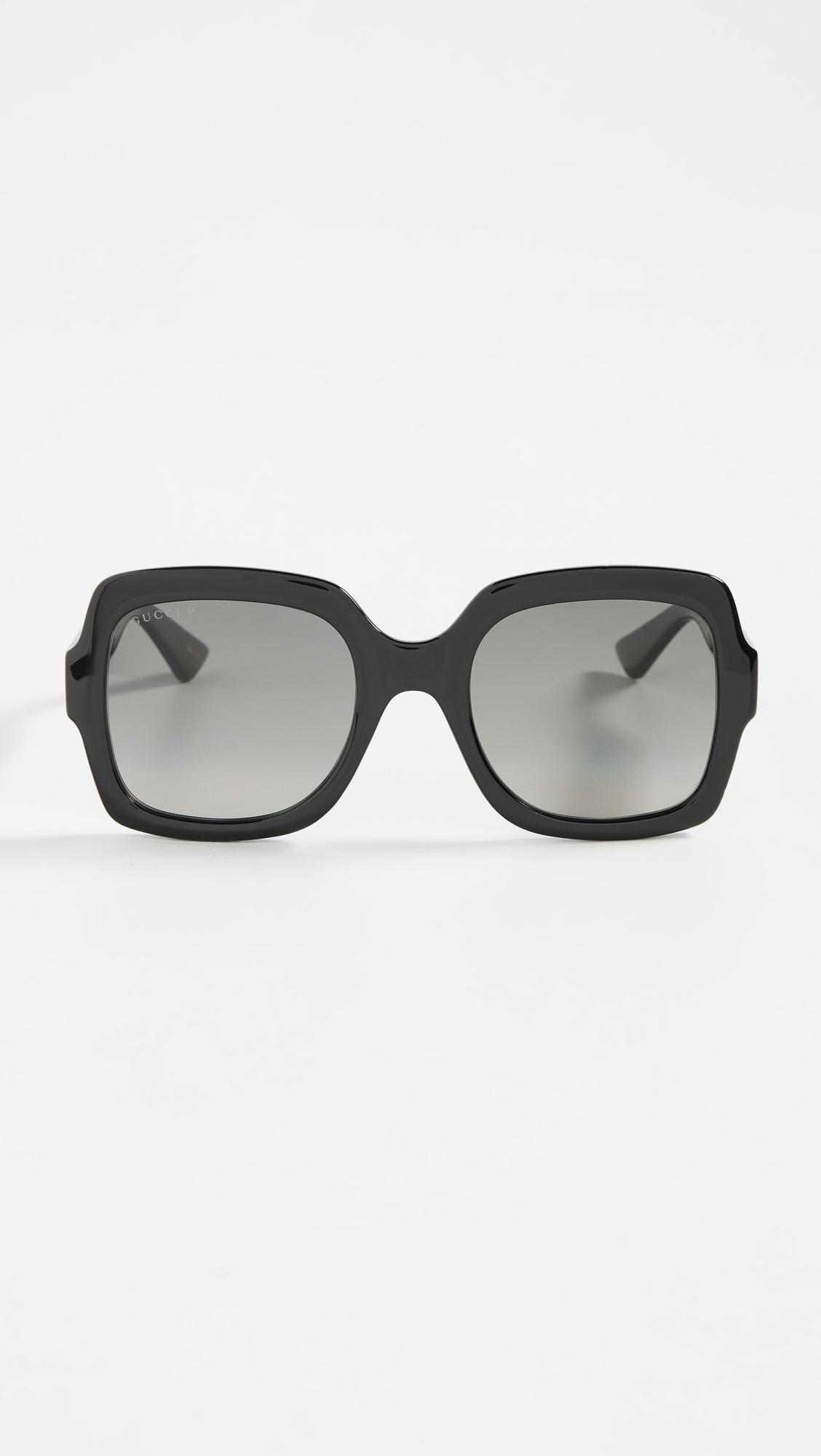 oversized square sunglasses